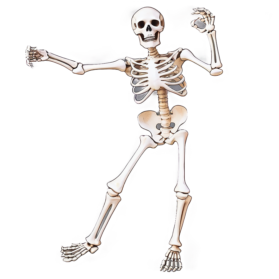 Dancing Skeleton Png Oxs PNG Image