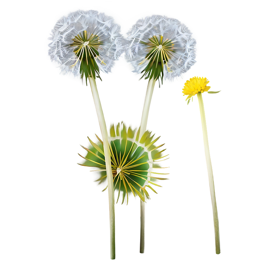 Dandelions B PNG Image