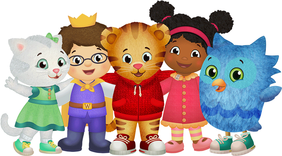 Daniel Tigerand Friends PNG Image