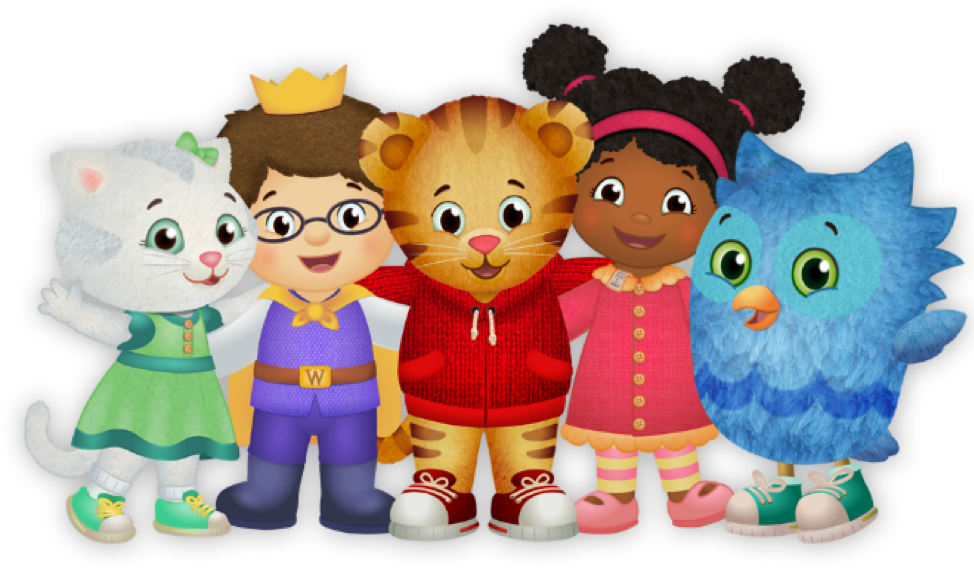 Daniel Tigerand Friends PNG Image