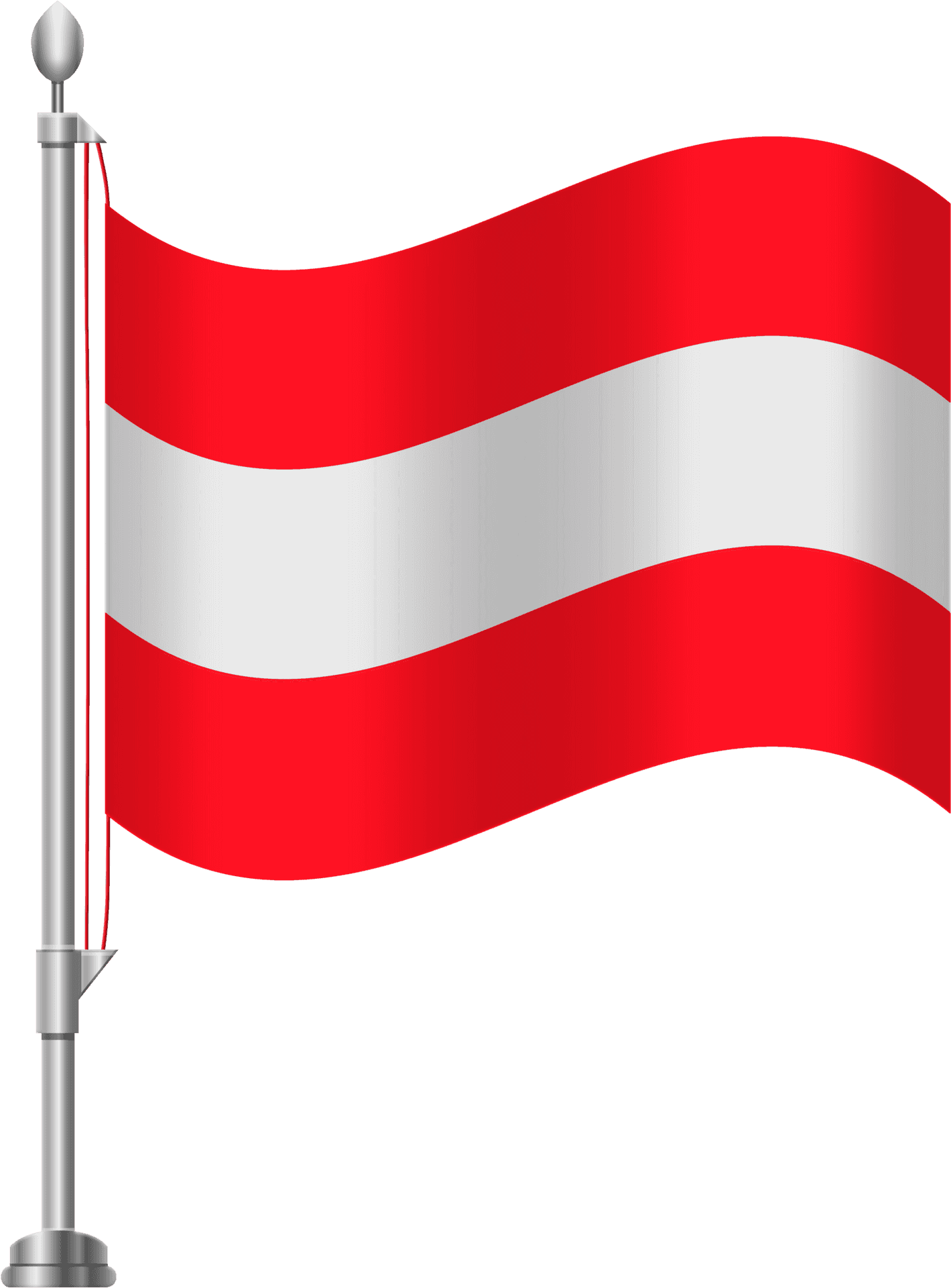 Danish National Flag Dannebrog PNG Image