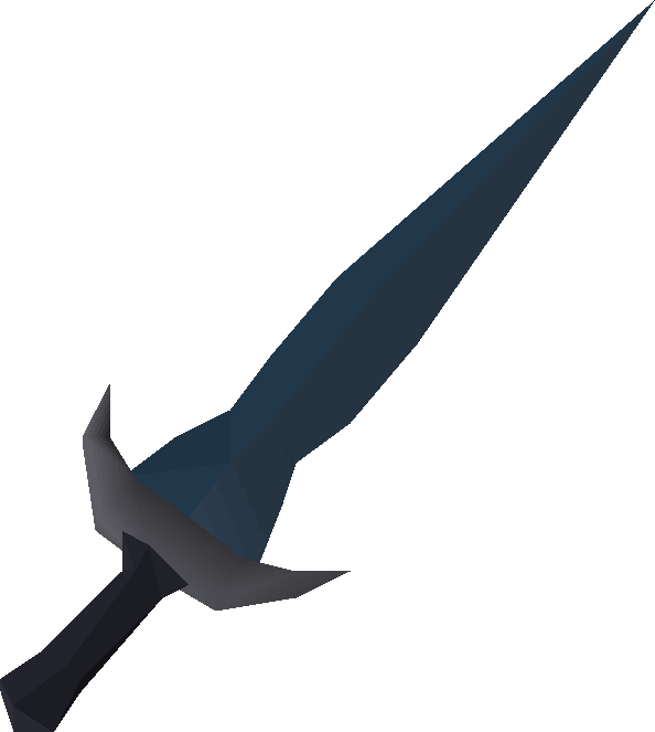 Dark Blade Dagger Illustration PNG Image