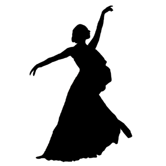 Dark Blank Canvas PNG Image