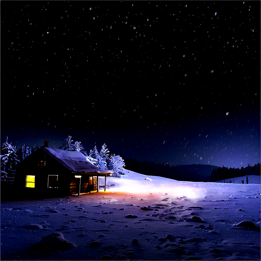 Dark Blizzard Night Png Kbb PNG Image