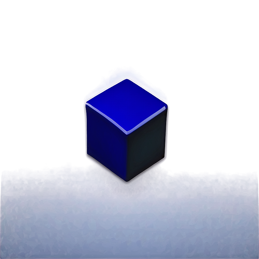 Dark Blue Square Art Png Pps35 PNG Image