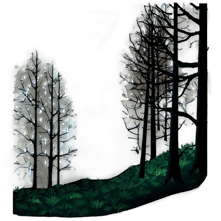 Dark Enchanted Forest Png Arw PNG Image