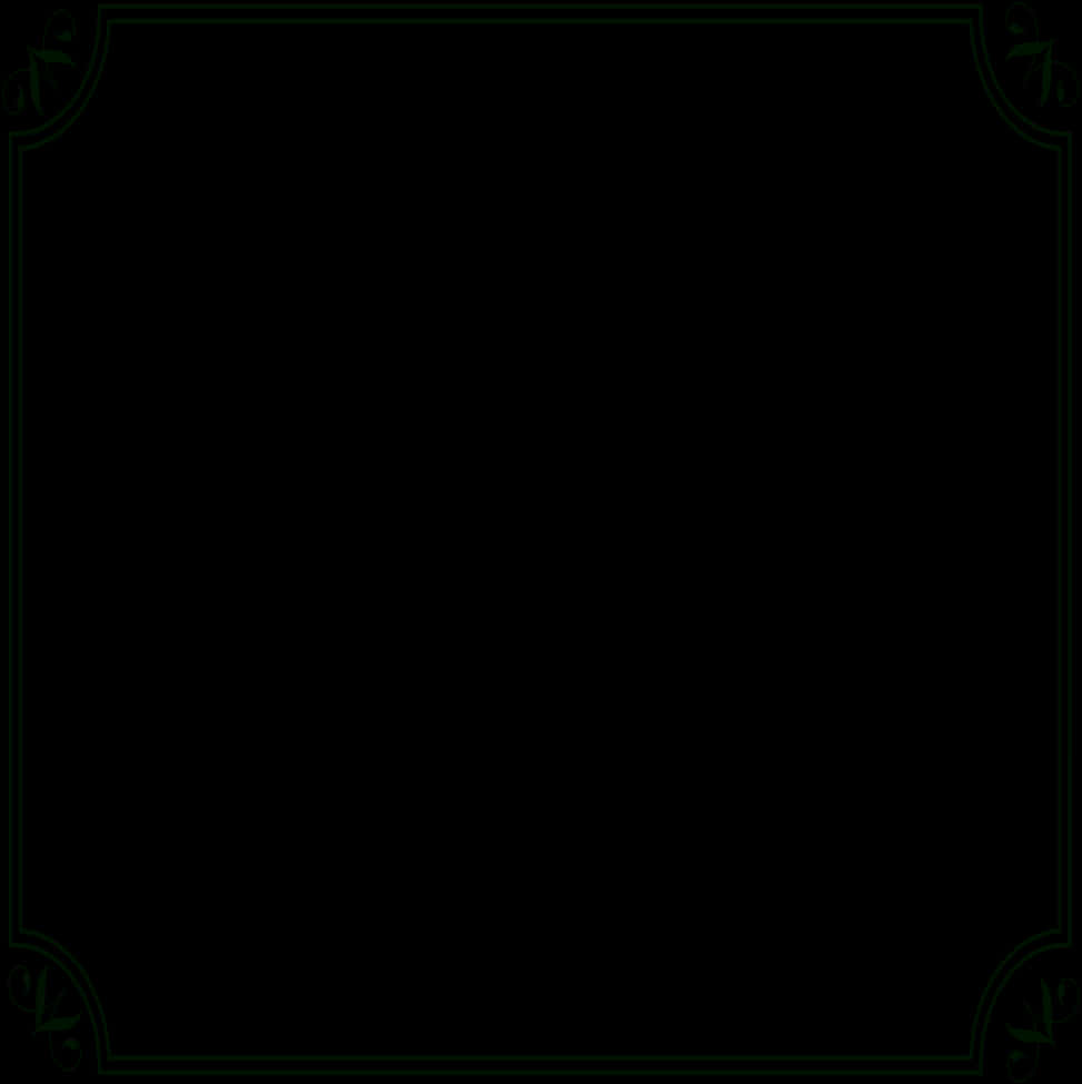 Dark Frame Empty Background PNG Image