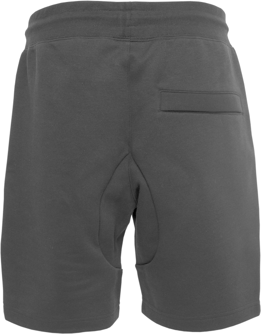 Dark Gray Cotton Shorts PNG Image