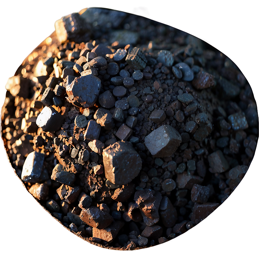 Dark Iron Ore Fines Png 64 PNG Image