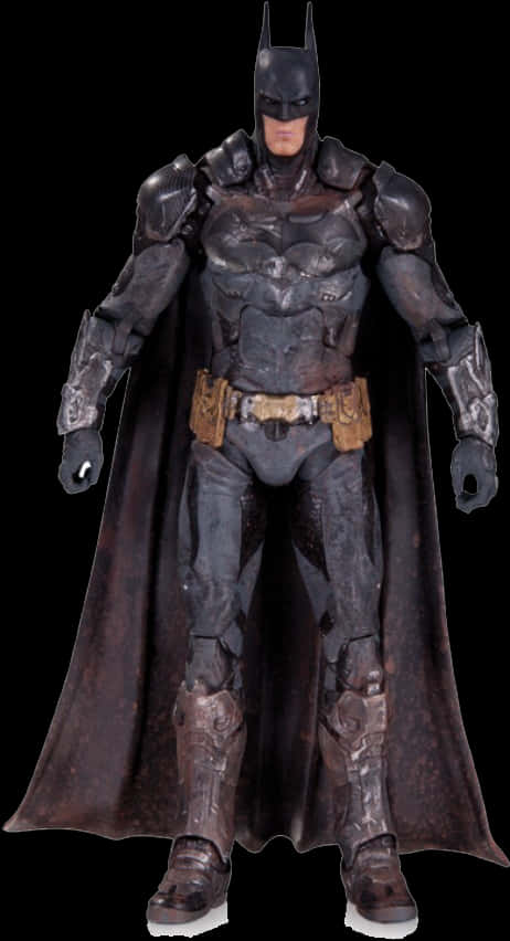 Dark Knight Figure Standing PNG Image