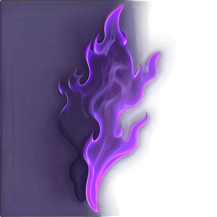 Dark Purple Flame Png Kgt PNG Image