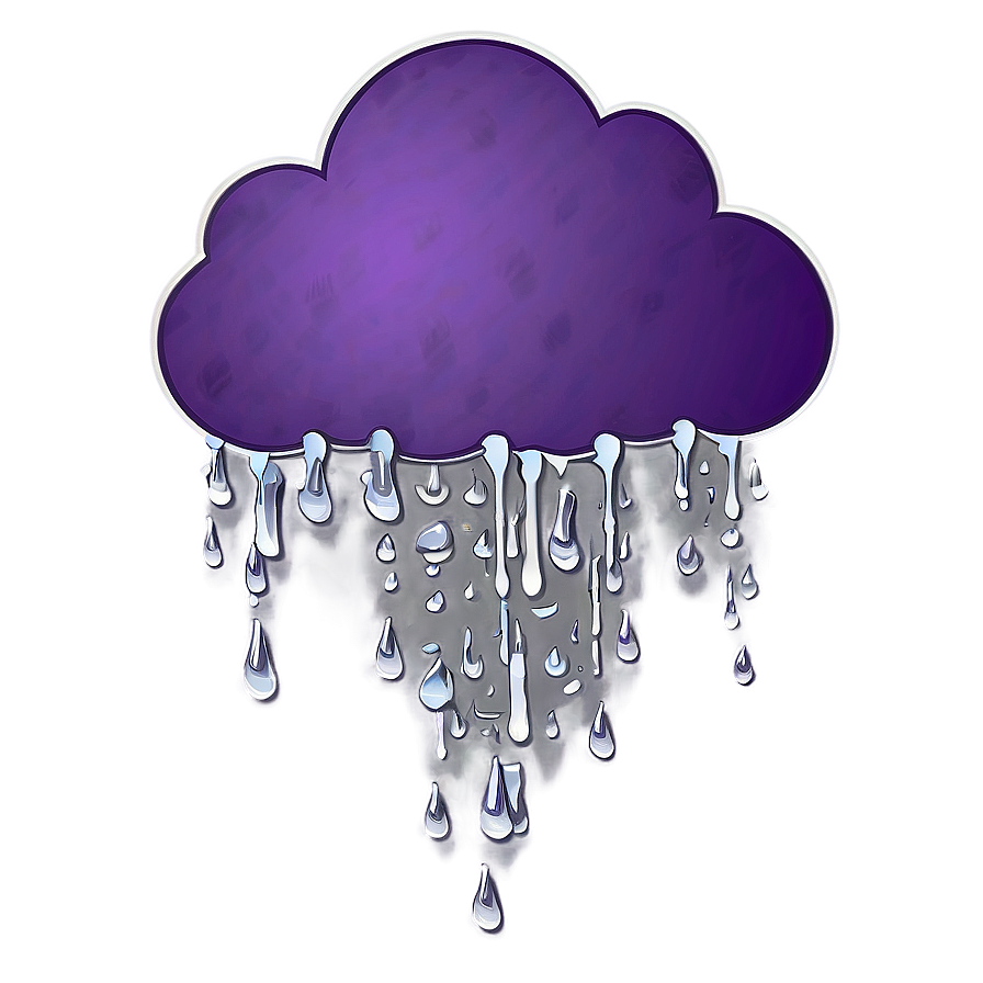 Dark Purple Rain Clouds Png Ord11 PNG Image