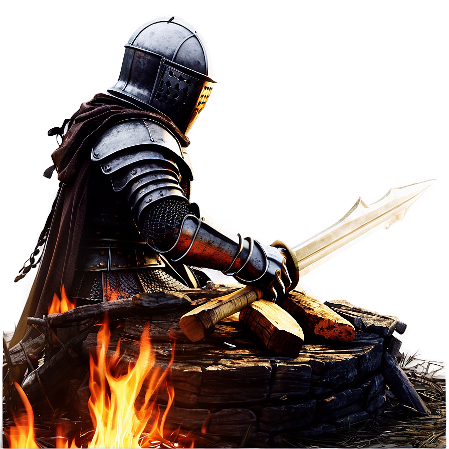 Dark Souls Bonfire Art Png Nvn PNG Image