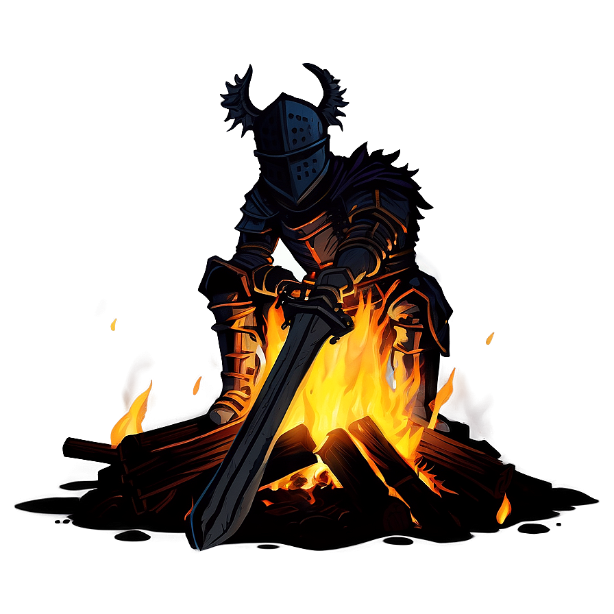 Dark Souls Bonfire Illustration Png 43 PNG Image