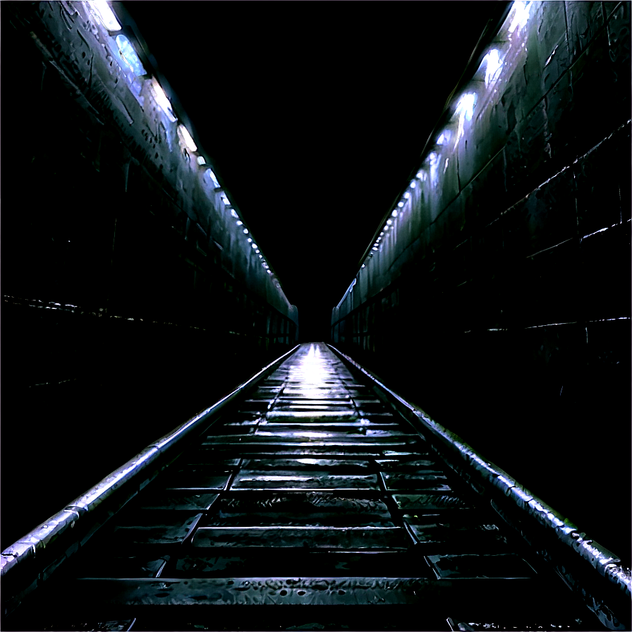 Dark Techno Tunnel Png 06242024 PNG Image