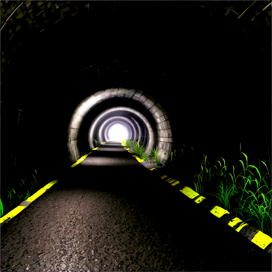 Dark Tunnel Path Png Ihl50 PNG Image