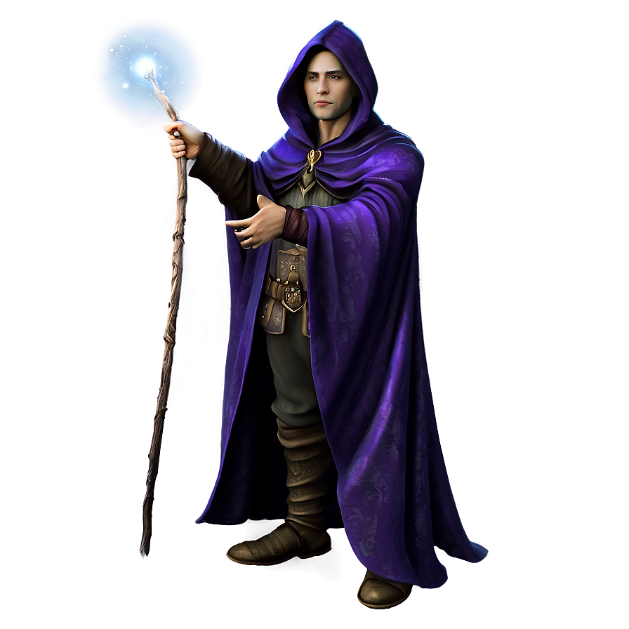 Dark Wizard Cloak Fantasy Png Ksv59 PNG Image