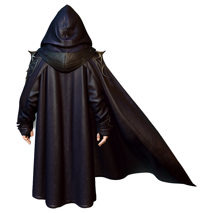 Dark Wizard Cloak Fantasy Png Qyp PNG Image