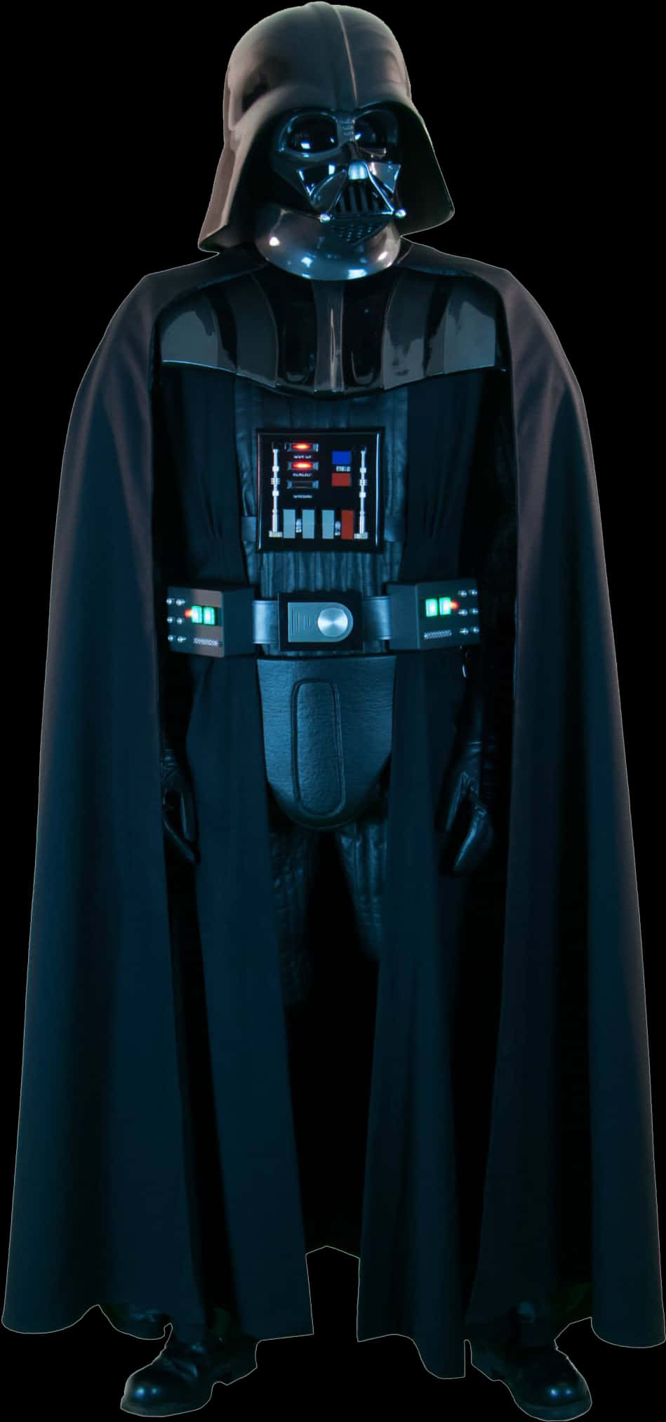 Darth Vader Full Costume Portrait PNG Image