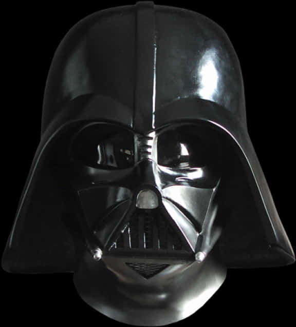 Darth Vader Helmet Portrait PNG Image