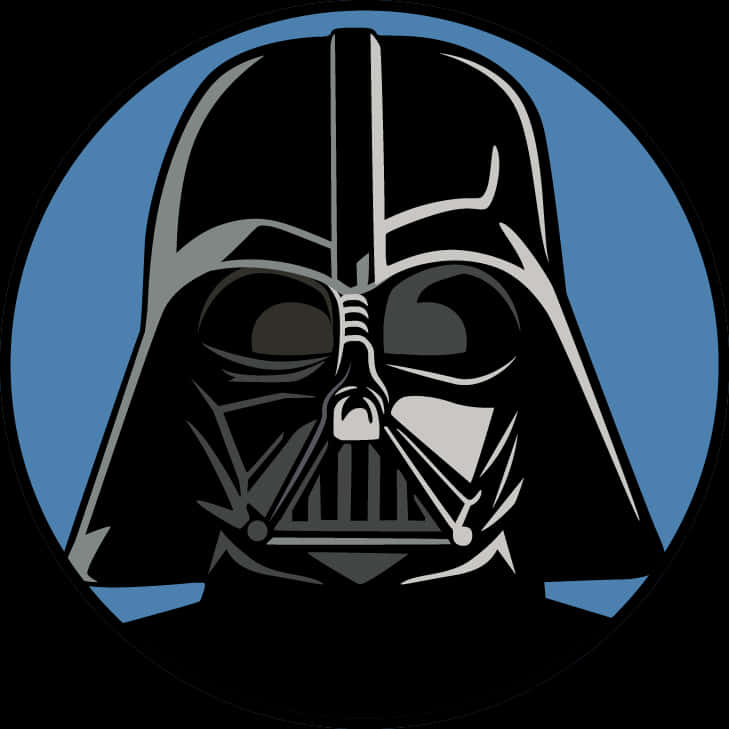 Darth Vader Iconic Helmet PNG Image