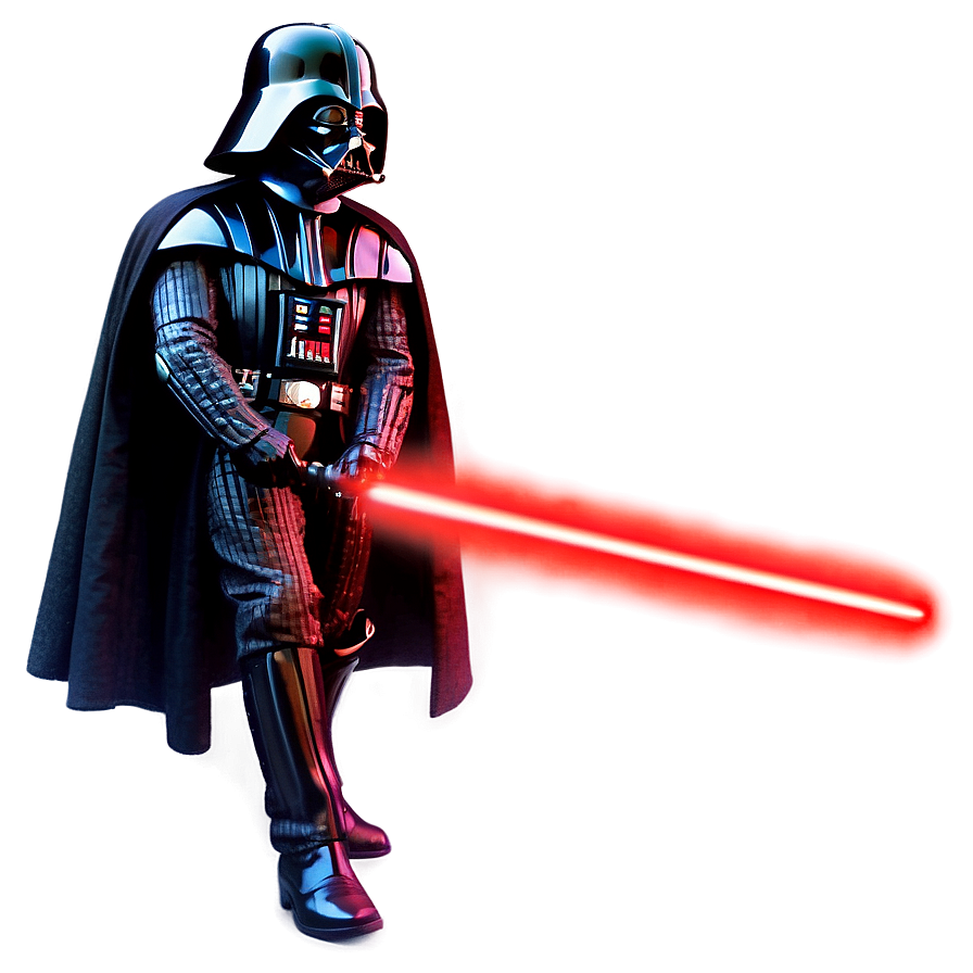 Darth Vader Lightsaber Graphic Png Xva75 PNG Image