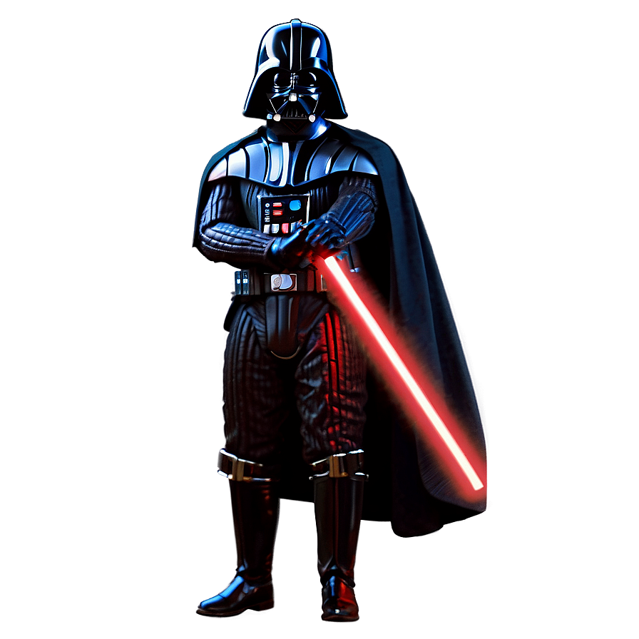 Darth Vader Lightsaber Graphic Png Yxa PNG Image