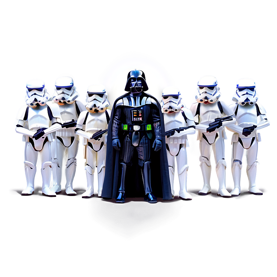 Darth Vader With Stormtroopers Png 05212024 PNG Image