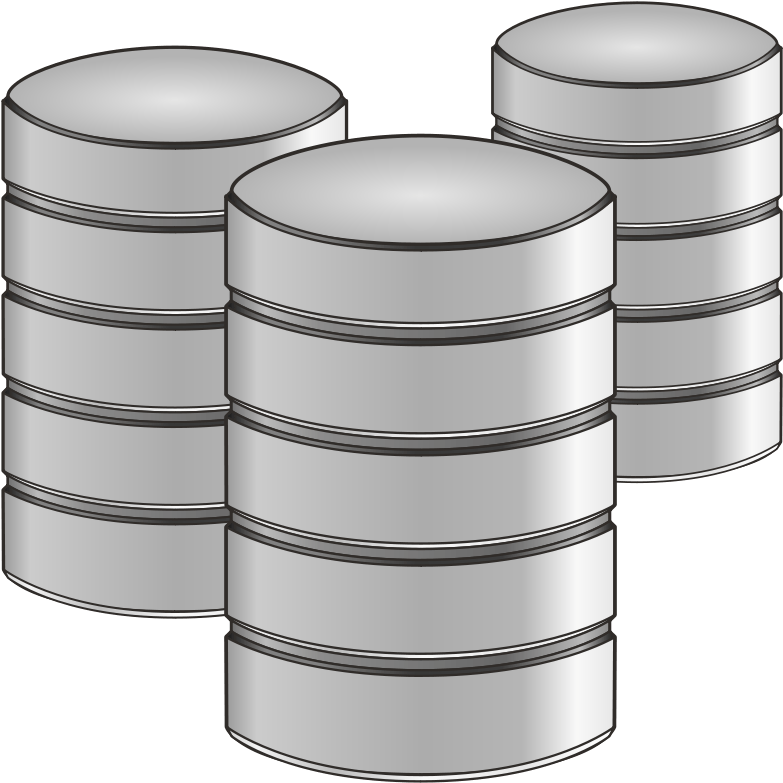 Data Storage Database Icon PNG Image