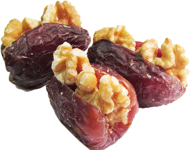 Dates Stuffed With Walnuts PNG Image