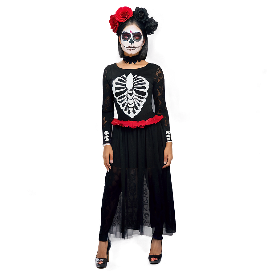 Day Of The Dead Costume Ideas Png Ard94 PNG Image