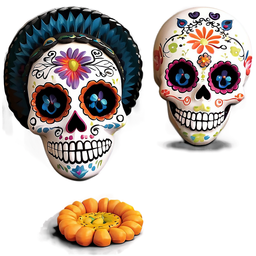 Day Of The Dead Family Gatherings Png 06112024 PNG Image