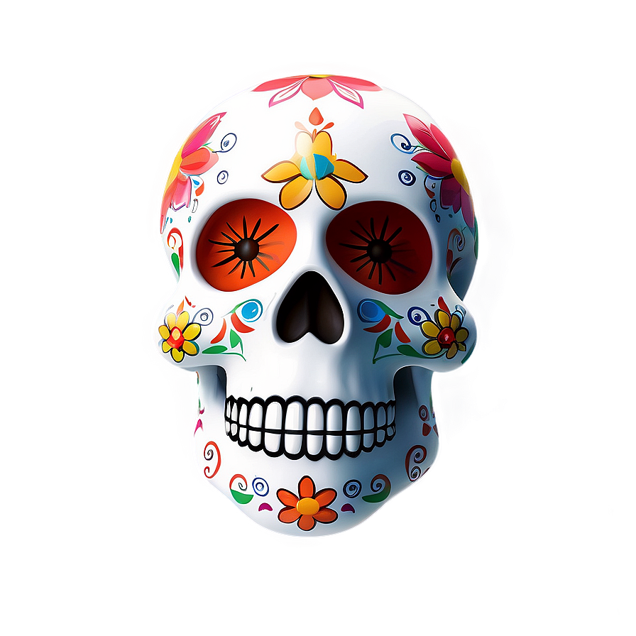 Day Of The Dead Skulls Mexico Png 05212024 PNG Image