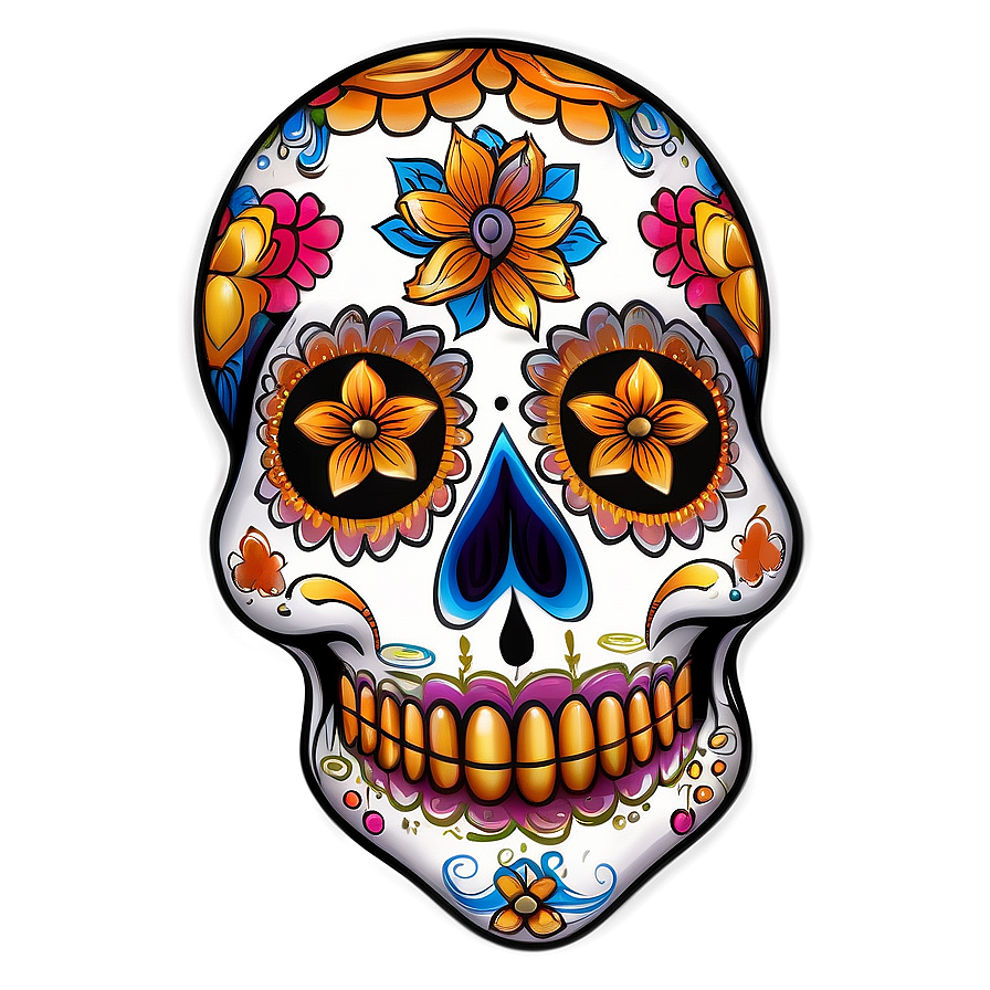 Day Of The Dead Tattoo Designs Png 57 PNG Image