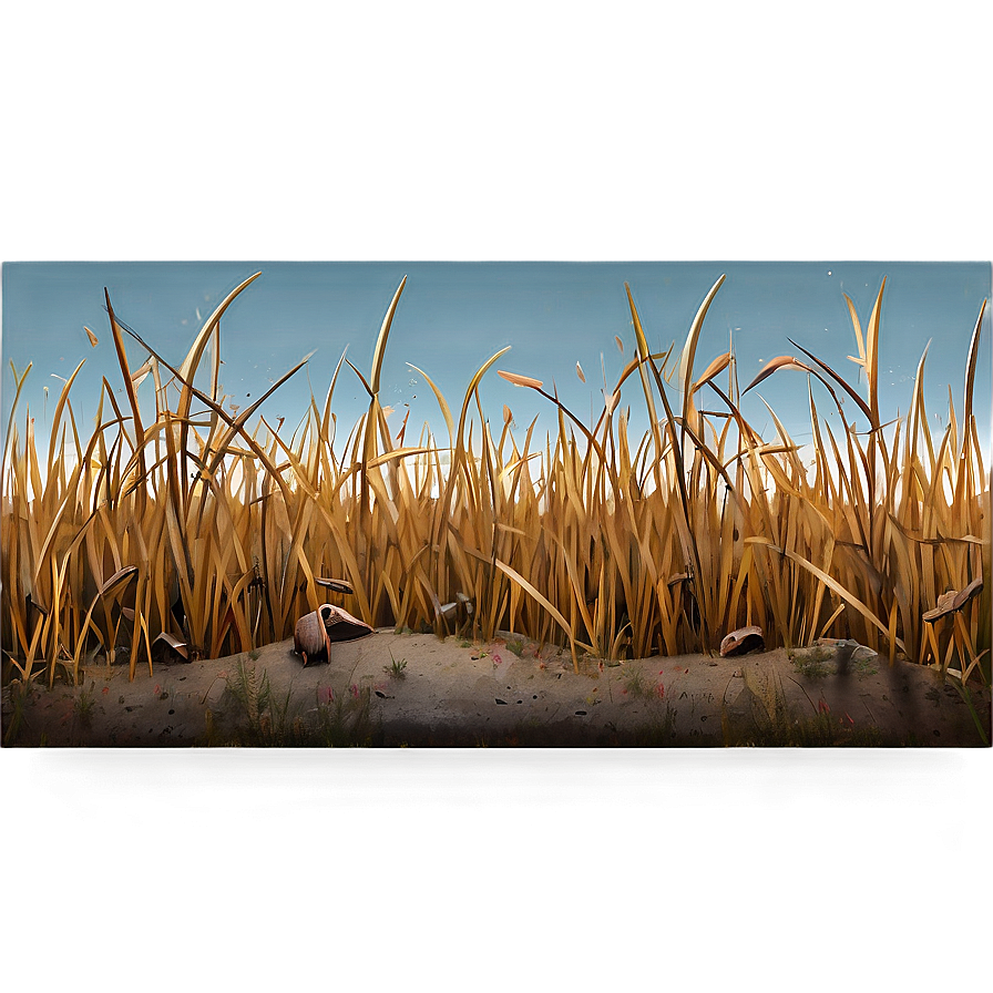 Dead Grass Landscape Png Oua PNG Image