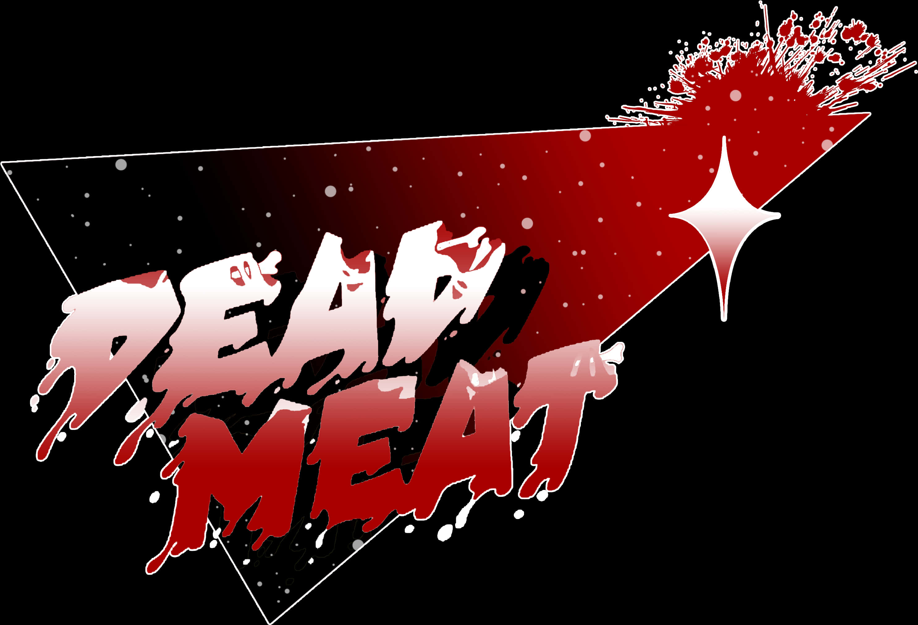 Dead Meat Horror Graphic PNG Image