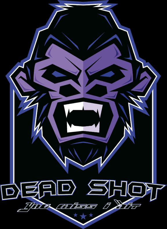 Dead_ Shot_ Gamer_ Logo PNG Image