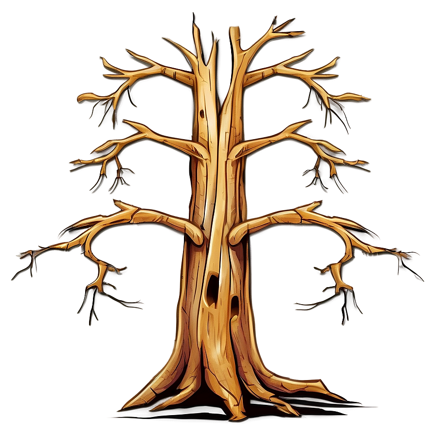 Dead Tree Art Png Dmk PNG Image