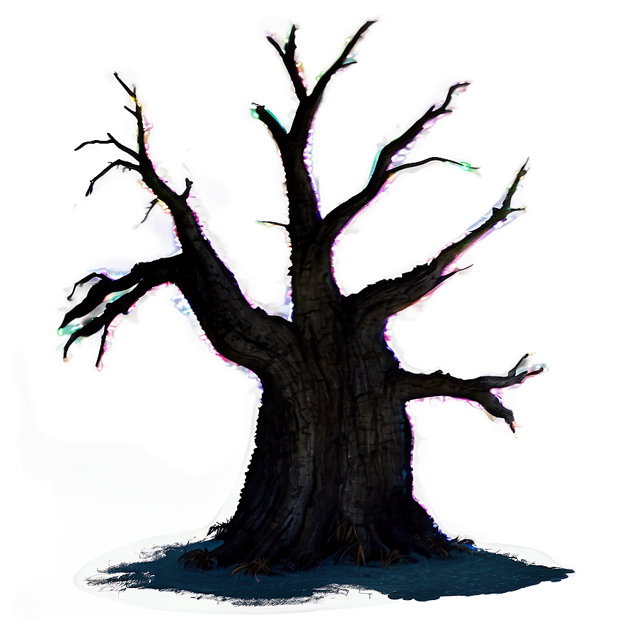 Dead Tree At Night Png 05252024 PNG Image