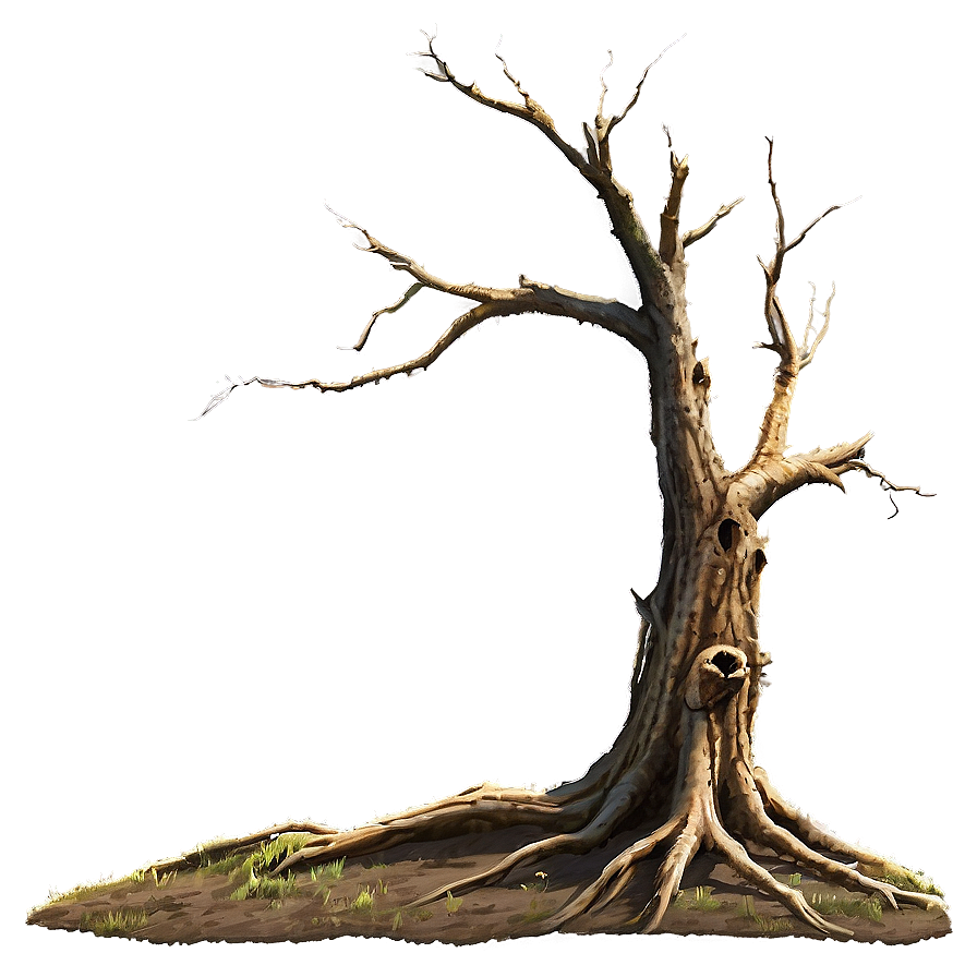 Dead Tree On Hill Png 05252024 PNG Image