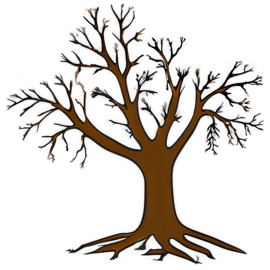 Dead Tree Outline Png Itr PNG Image