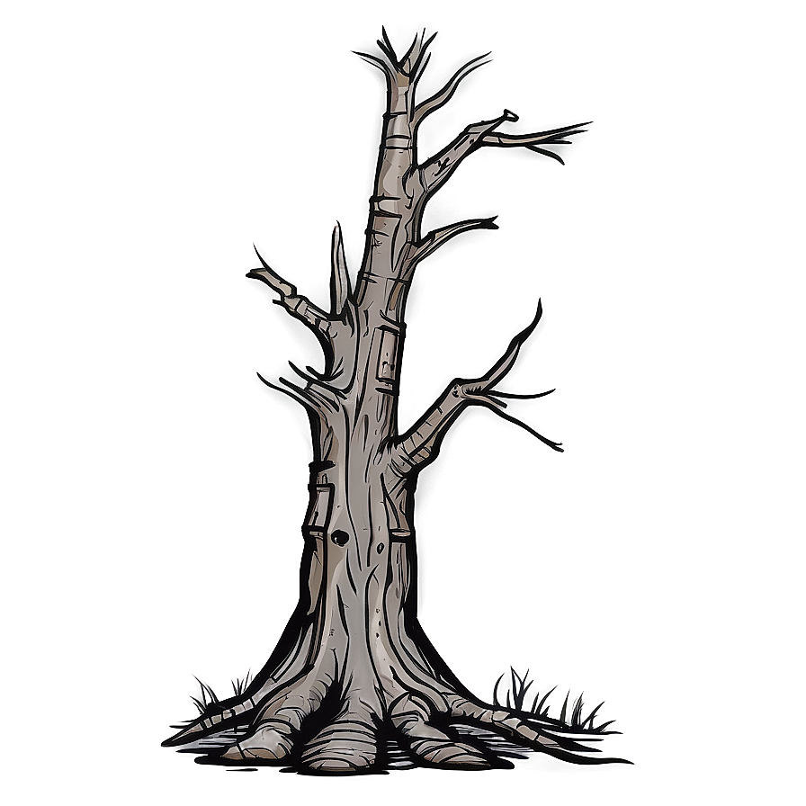 Dead Tree Silhouette Png Jsp54 PNG Image