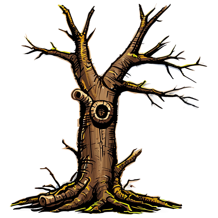 Dead Tree With Nest Png Gnc PNG Image