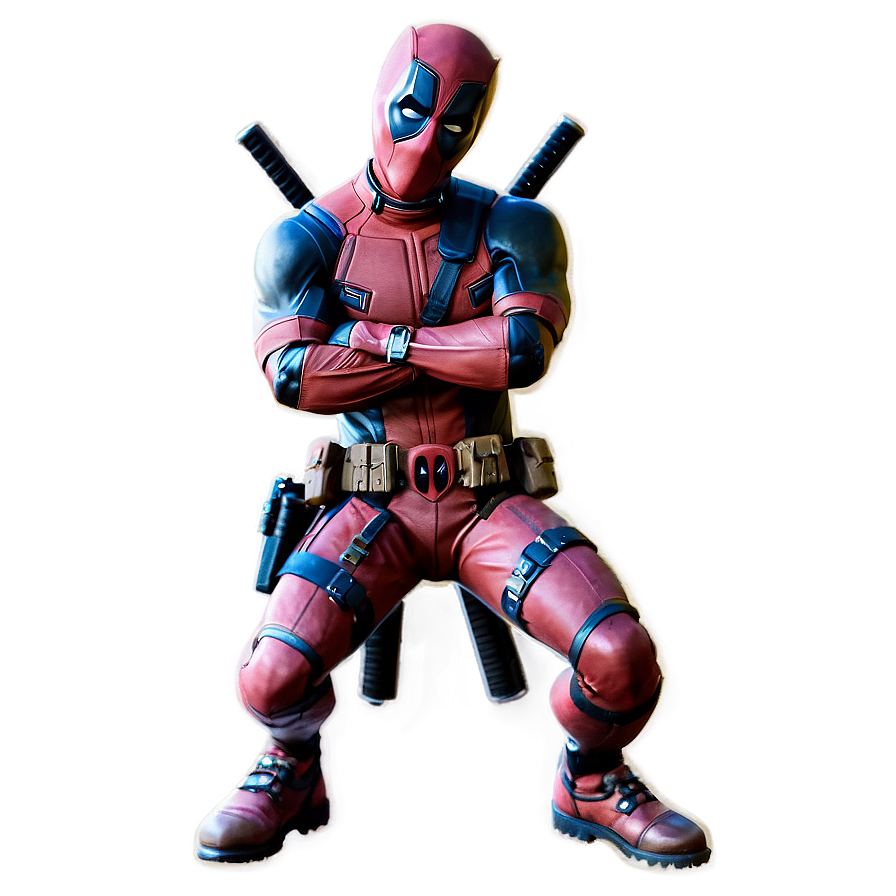 Deadpool Cool Pose Png Psq PNG Image