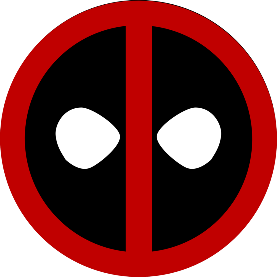 Deadpool Logo Graphic PNG Image