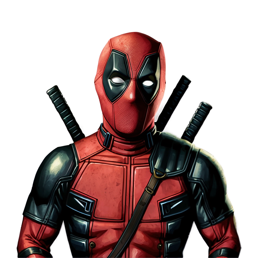 Deadpool Vintage Comic Cover Png Ejh65 PNG Image