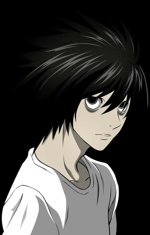 Death_ Note_ Anime_ Character_ Portrait PNG Image