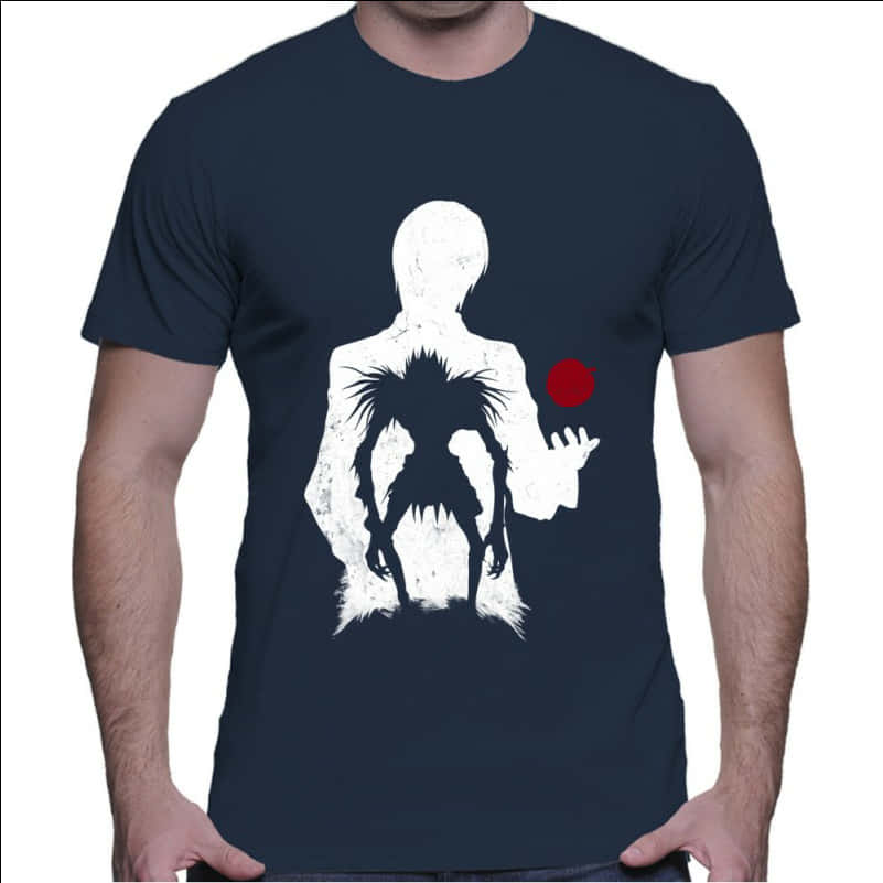 Death Note Ryuk Silhouette T Shirt PNG Image