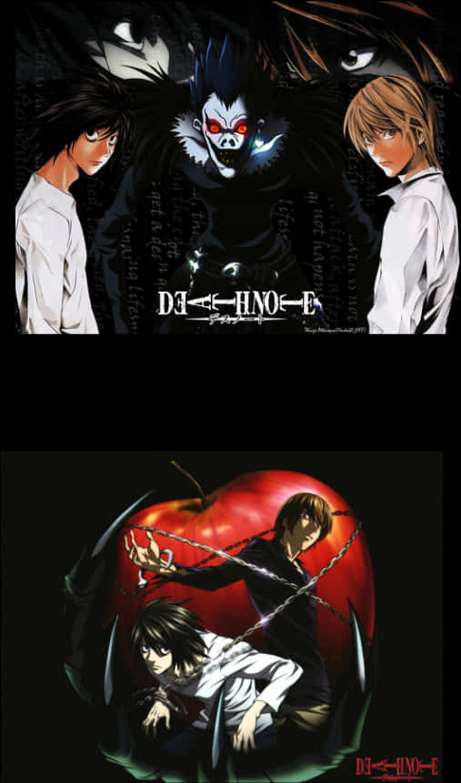 Death Note Ryukand Characters PNG Image