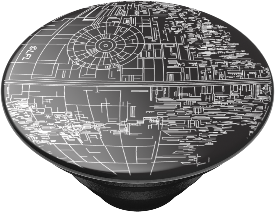 Death Star Graphic Design PNG Image